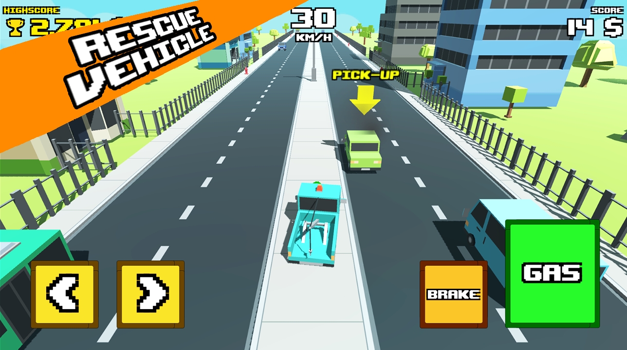 疯狂之路拖车Crazy Road: Tow Truck