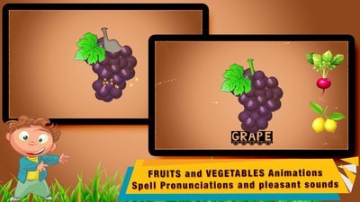水果和蔬菜拼图