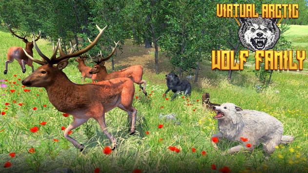 虚拟北极狼家庭模拟器Virtual Arctic Wolf Family Simulator